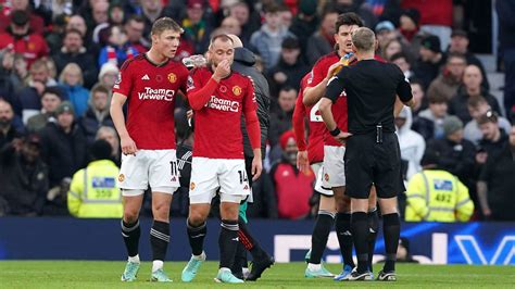 Man United’s Hojlund and Eriksen injured in Premier League win against Luton